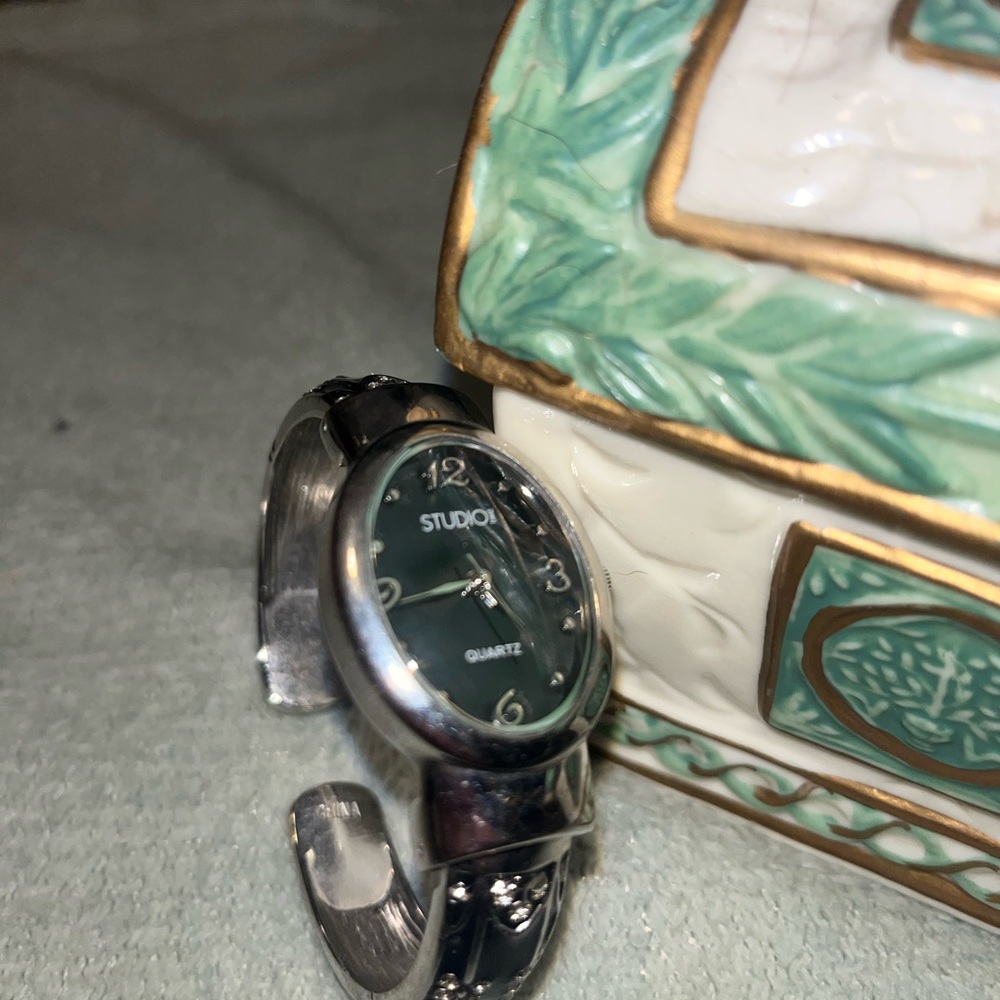 Studio Silver Quartz Watch